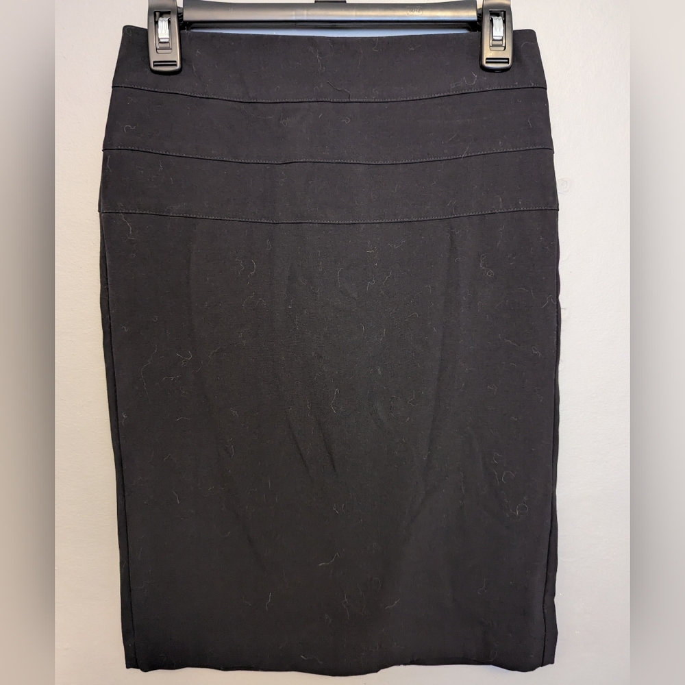 Classic Black Pencil Skirt